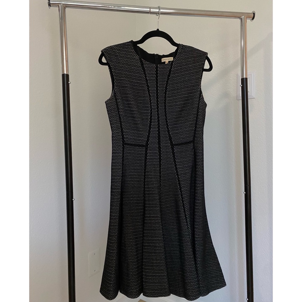 Rebecca Taylor Black and Brown Dress